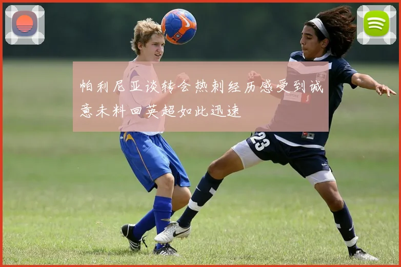 帕利尼亚谈转会热刺经历感受到诚意未料回英超如此迅速